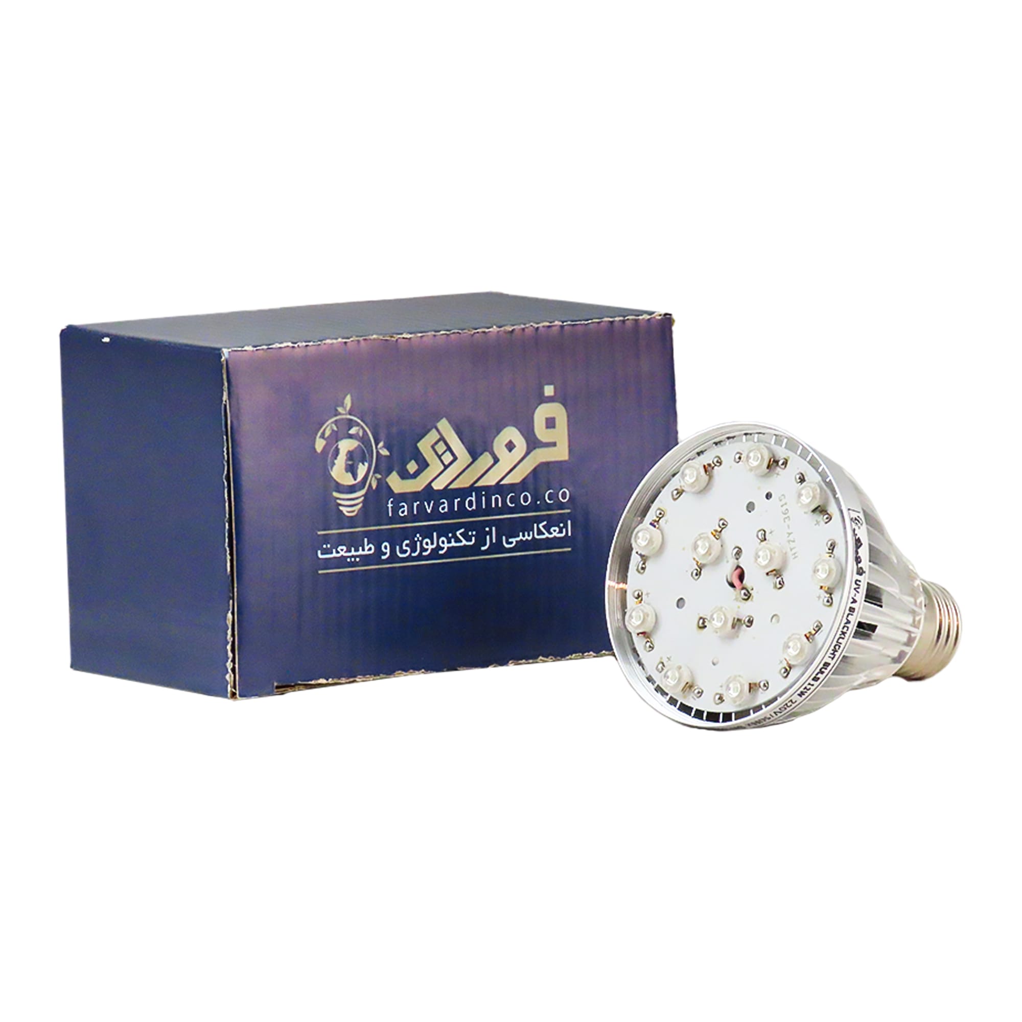 لامپ ماورابنفش 365نانومتر 12وات